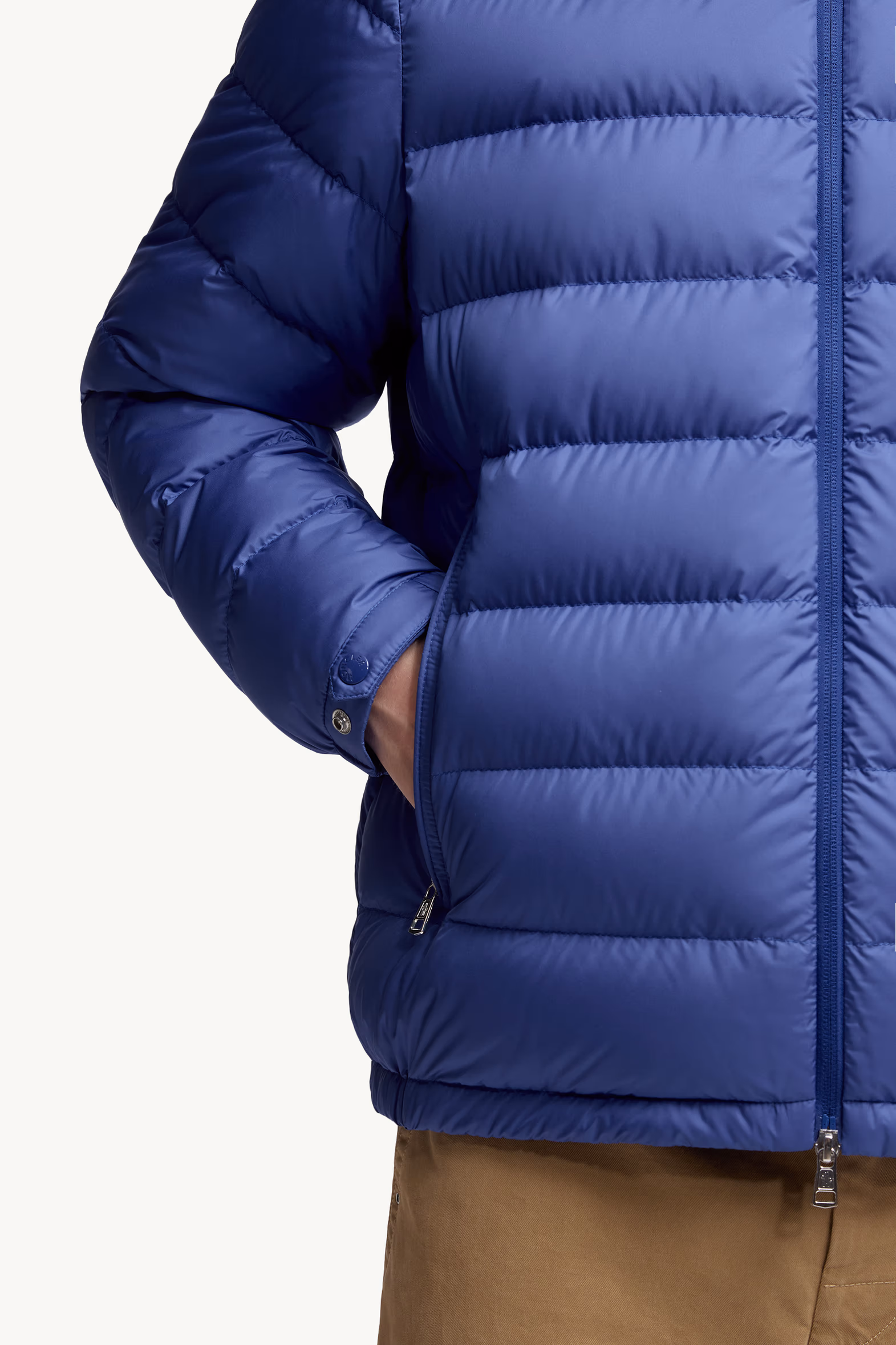 Brendann Short Down Jacket Men Blue Moncler 7